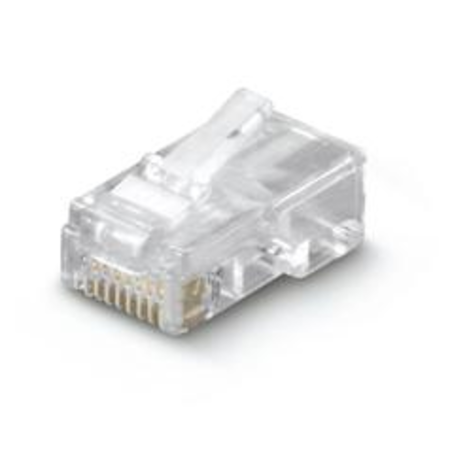 UNSHIELDED StechernCAT. 5e UTP UNSHIELDED TYPE RJ45 THERMOPLASTIC TRANSPARENT