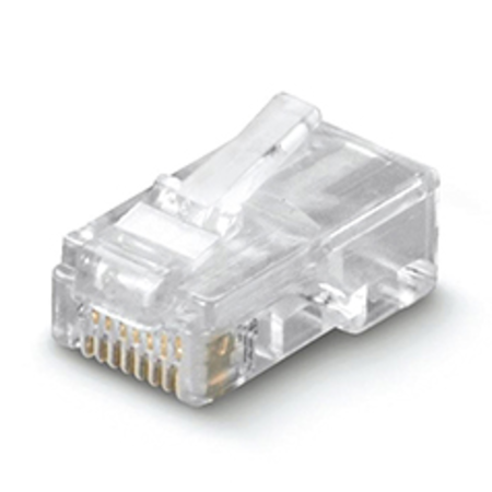 UNSHIELDED StechernCAT. 6 UTP UNSHIELDED TYPE RJ45 THERMOPLASTIC TRANSPARENT PASS THROUGH