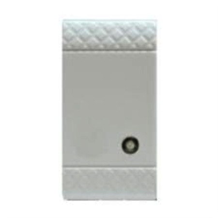 PUSH BUTTONnDOUBLE POLE 16A GREY WITH NEON