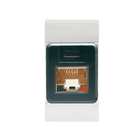 Scame - Rj45 outlet\ncat.6 unshielded (utp) grey