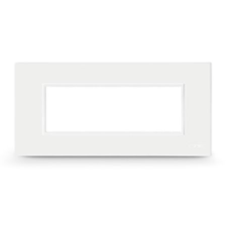 Placa ornament nWHITE WIDE FRONTPLATE