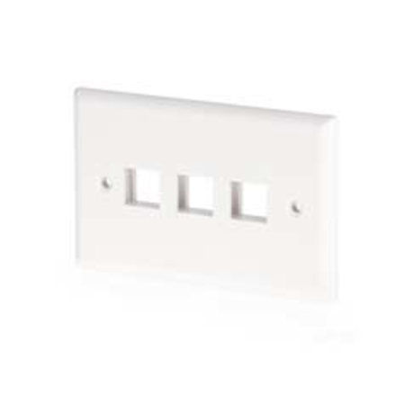 Placa ornament n3 INLETS THERMOPLASTIC WHITE