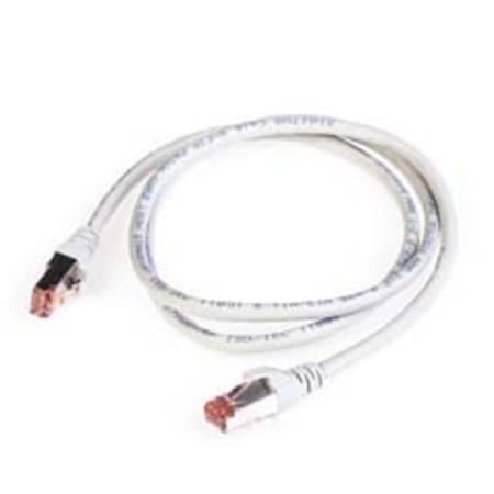 PATCH CORD RJ45\n1m FTP SHIELDED THERMOPLASTIC GREY