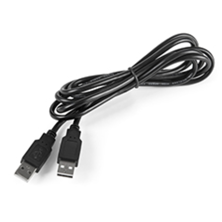 USB CABLE\n1,8m USB Type A THERMOPLASTIC BLACK (SPINA-SPINA)