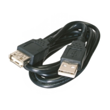 USB CABLE\n1,8m USB Type A THERMOPLASTIC BLACK (SPINA-PRESA)