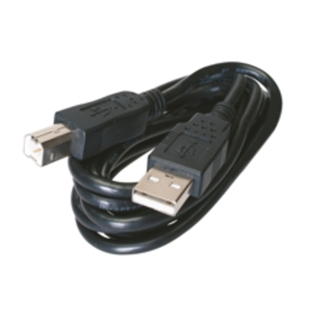 USB CABLE\n1,8m USB Type A USB Type B THERMOPLASTIC BLACK (SPINA-SPINA)