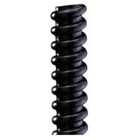 Tub flexibil tip Guaina - Ø 8MM - BLACK RAL9005