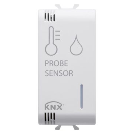 Knx/easy temperature/humidity sensor - 1 modul - white - cproiector horus