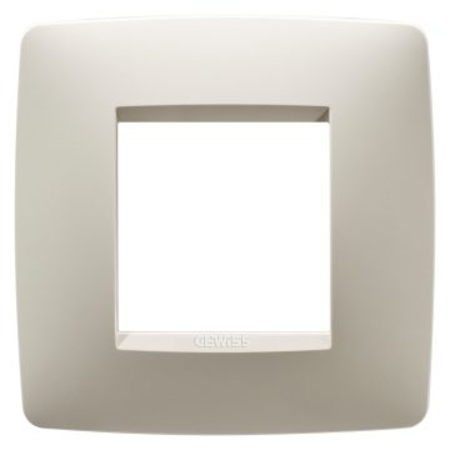 Placa ornament cproiector horus one - in technopolymer - 2 modul - ivory - cproiector horus