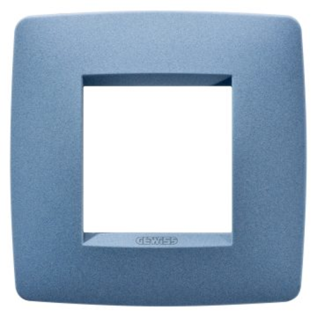 Placa ornament cproiector horus one - in painted technopolymer - 2 modul - sea blue - cproiector horus