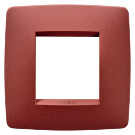 Placa ornament cproiector horus one - in painted technopolymer - 2 modul - ruby - cproiector horus