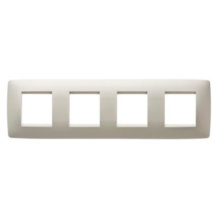 Placa ornament cproiector horus one - in technopolymer - 2+2+2+2 modul horizontal - ivory - cproiector horus