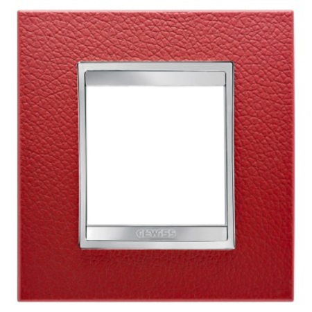 Placa ornament cproiector horus lux international - in technopolymer leather finishing - 2 modul - ruby - cproiector horus