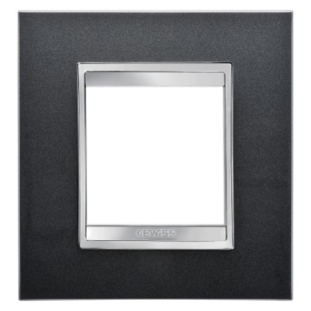 Placa ornament cproiector horus lux international - in painted technopolymer - 2 modul - slate - chirus