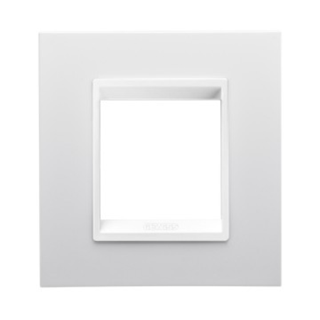 Placa ornament cproiector horus lux international - in technopolymer - 2 modul - white monochrome - cproiector horus