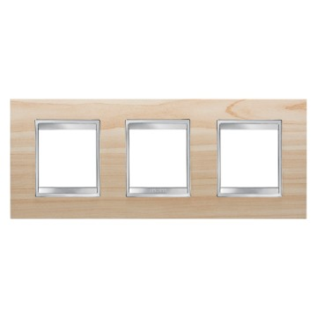 Placa ornament cproiector horus lux international - in technopolymer finisaj lemning - 2+2+2 modul horizontal - maple - cproiector horus