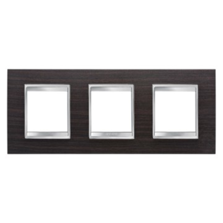 Placa ornament cproiector horus lux international - in technopolymer finisaj lemning - 2+2+2 modul horizontal - wenge - cproiector horus