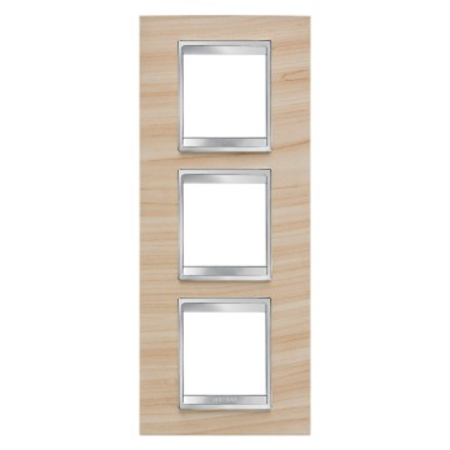 Placa ornament cproiector horus lux international - in technopolymer finisaj lemning - 2+2+2 modul vertical - maple - cproiector horus