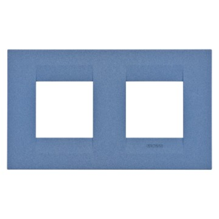 Placa ornament CProiector HORUS GEO International - IN PAINTED TECHNOPOLYMER - 2+2 modul HORIZONTAL - SEA BLUE - CProiector HORUS