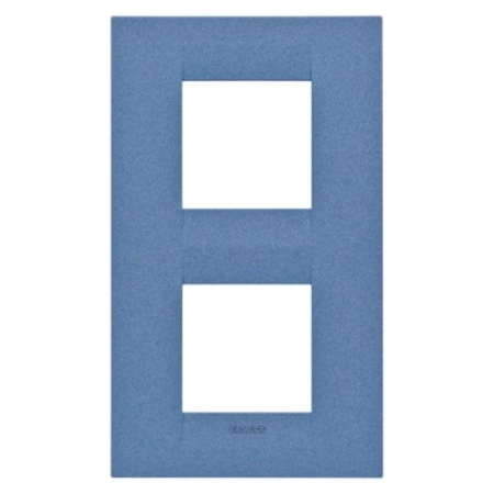 Placa ornament CProiector HORUS GEO International - IN PAINTED TECHNOPOLYMER - 2+2 modul VERTICAL - SEA BLUE- CProiector HORUS