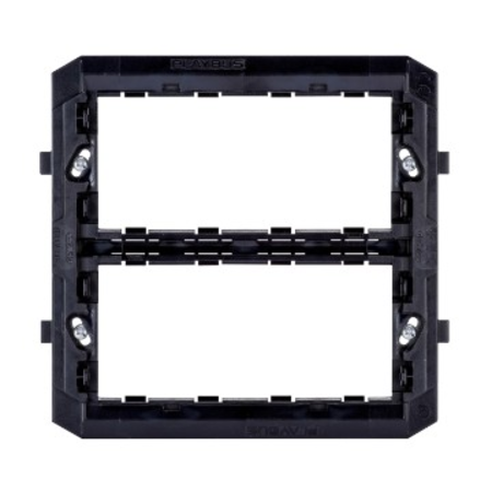 INSULATING SUPPORTS FOR INSTALLATION OF PLAYBUS/Placa ornament PLAYBUS YOUNGS - 8 modul (4+4 OVERLAPPING) - BLU - PLAYBUS