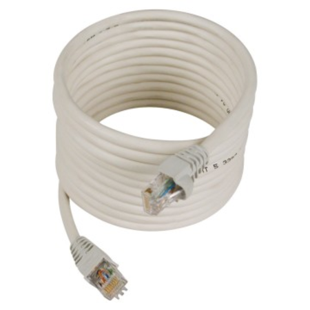 Patch-cords rj45-rj45 - not shielded - category 5e - utp 24 awg - 0,5m - grey - 38 lan