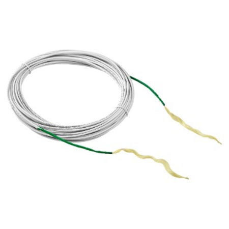 Sc/apc single-fiber optic cable with pulling sheath - fiber fast system - 10m - white