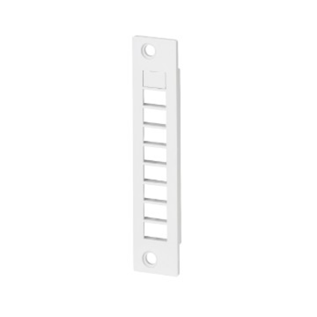 EMPTY PATCH PANEL - SUITABLE FOR 9 SC/APC ADAPTERS - GREY (RAL 7035)
