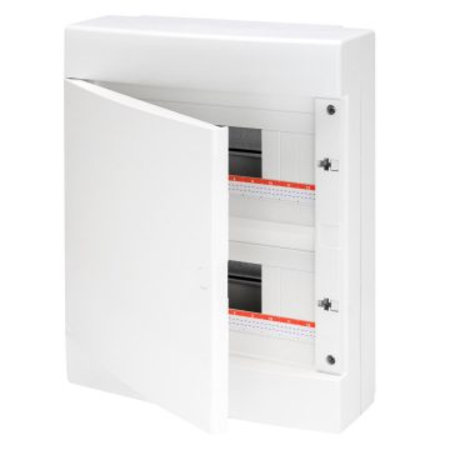 Tablou modular pentru sigurante automate - PRE-ARRANGED FOR TERMINAL BLOCK - BLANK DOOR - (12X2) 24M IP40