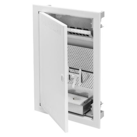 MULTIMEDIA ENCLOSURE FOR PLASTERBOARD WALLS - 36 module - METAL DOOR