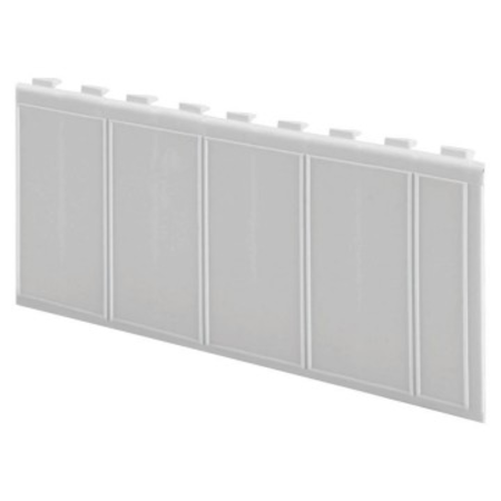 PLASTIC module COVER FOR ENCLOSURES - GREY RAL7035