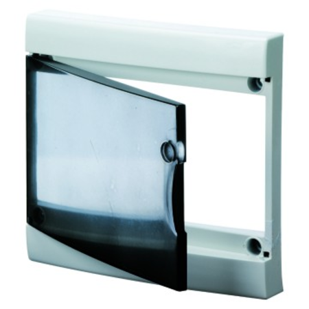 TRANSPARENT SMOKED DOOR WITH FRAME FOR FINISHING FRENCH STANDARD MODULAR ENCLOSURES WITHOUT DOOR - IP40 - 52 module