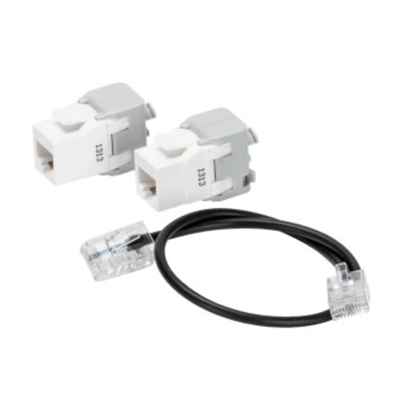 KIT ESPANSIONE 2 PR.RJ45 CAT.5E+1 CORD.