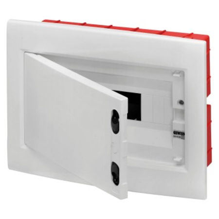 ENCLOSURE - FLUSH MOUNTING - EXTRACTABLE FRAME - BLANK DOOR - TERMINAL BLOCK N (2X16)+(7X10) E (2X16)+(7X10) - 8 module - IP40