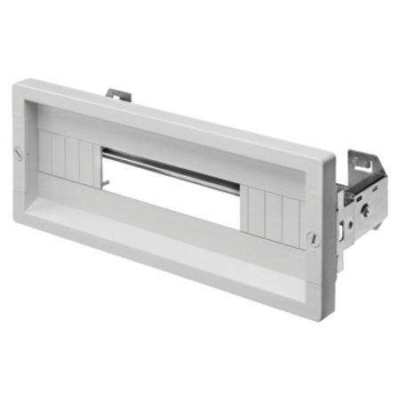 COVERING PANEL WITH WINDOW - FAST AND EASY - 1 modul HIGH - 12 module - GREY RAL 7035