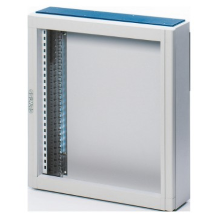 CVX Tablou electric 160E - SURFACE-MOUNTING - 600x600x140 - IP30 - WITHOUT DOOR - WITH EXTRACTABLE FRAME - GREY RAL7035