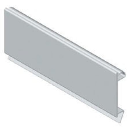 Tasta flasa PROFILE IN PLASTIC MATERIAL - 24 module - GREY RAL7035