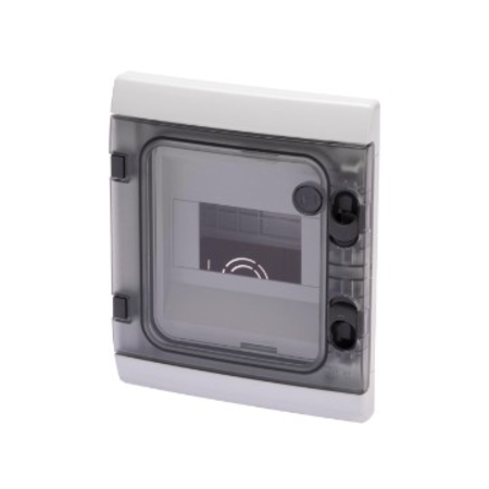 WATERTIGHT FLUSH-MOUNTING MODULAR ENCLOSURE - 12 module - IP55 GREY RAL 7035