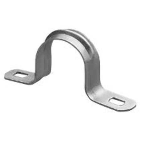 Clips fixare, galvanizat tip U-BOLT WITH TWO HOLES 7X4MM - Ø 19-20MM