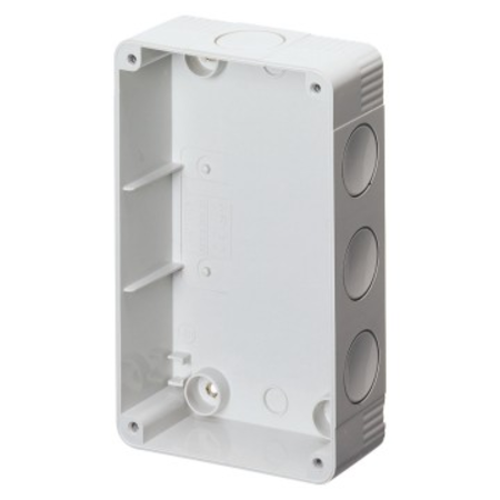 BACK MOUNTING BOX FOR PROTECTED AND WATERTIGHT COMPACT FIXED SOCKET OUTLET - IP55