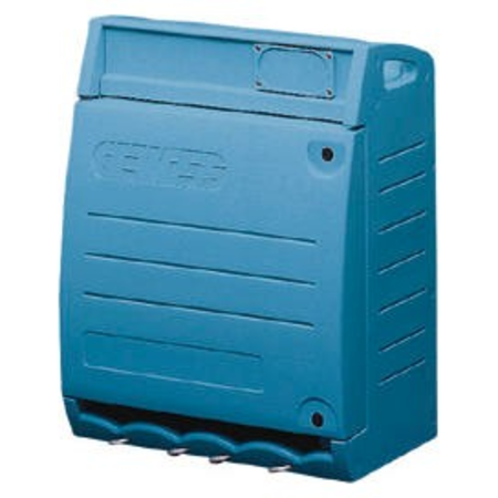 Organizator Q-BOX - UNWIRED - EARTH TERMINAL BLOCK 7X10 MM2 12 module EN 50022