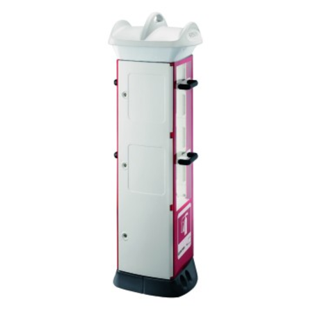 QMC63 - FIRE FIGHTING - COMPACT 2 module - 6KG EXTINGUISHER FITTEDE - WHITE