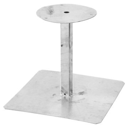 Trilight - anchorage plate - hot galvanized steel