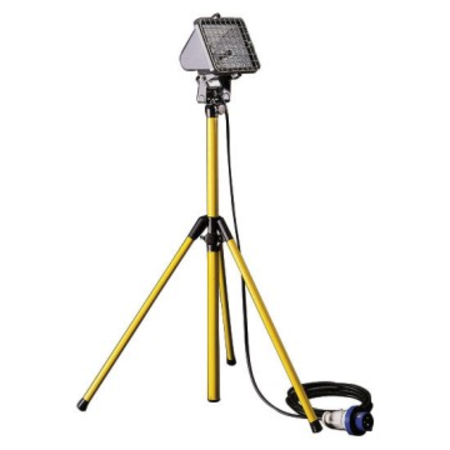 Gewiss Genius - mobile use - on adjustable telescopic support (min. 1 m - max. 2 m) - 500 w hd r7s - ip55 - class i - graphite grey