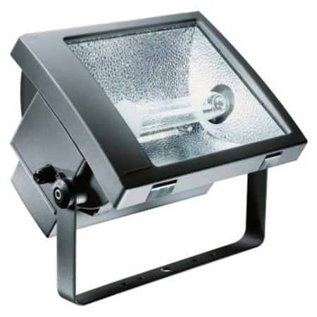 Proiector titano - with lamp - symmetrical diffused optic - 250 w mt e40 230 v-50 hz - ip66 - class i - graphite grey