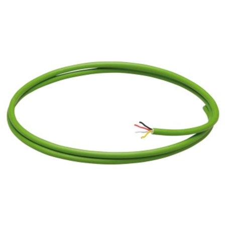 KNX BUS CABLE - LSZH CABLE SHEATH - 2 CONDUCTORS 1 x 2 x 0,8 - diametru 5,2mm - CPR CLASS CCA-S1A,D0,A1 - GREEN