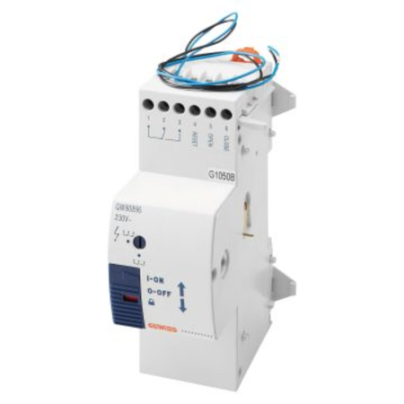 RESTART CM - TO BE COUPLED WITH MDC/MT+BD/MTC/MT - 230 V ac - 2 module EN 50022