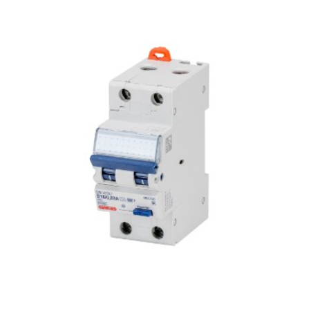 COMPACT Intrerupator diferentialcu protectie la supracurent - 2P Curba C 20A 6KA TYPE F Idn=0,03A - 2 module