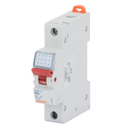 Gewiss - Separator - 1p 40a 240v - 1 modul