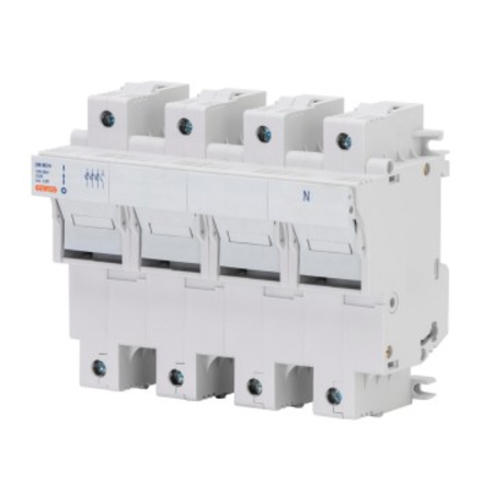 DISCONNECTABLE FUSE HOLDER - 3P+N 22X58 690V 100A - 8 module